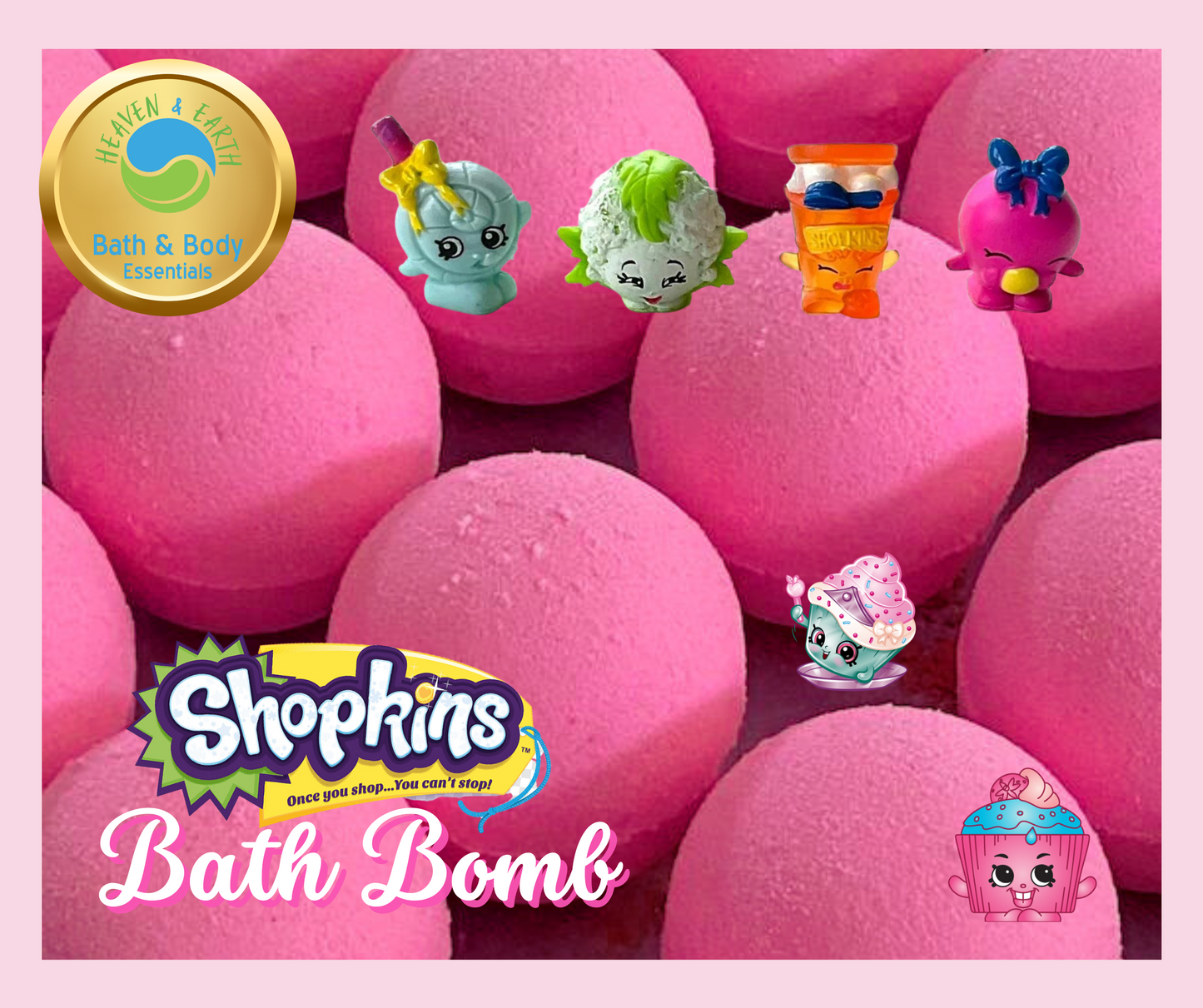 Shopkins Bath Bomb