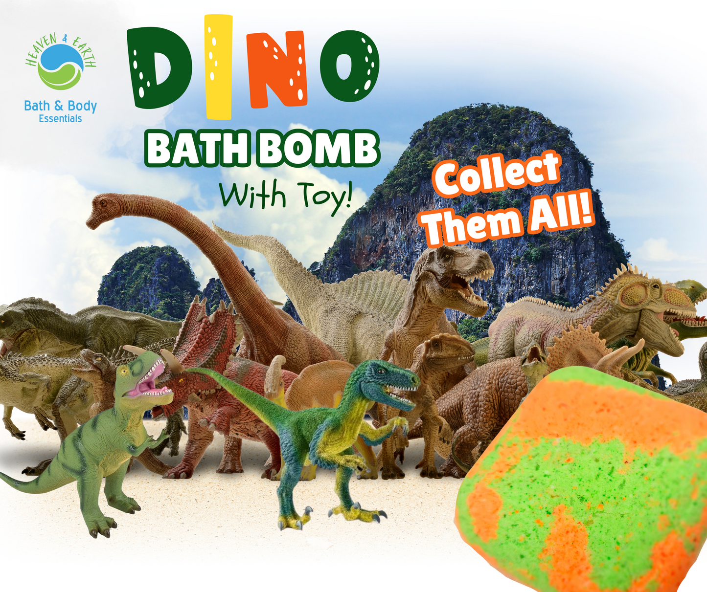Dino Bath Bomb