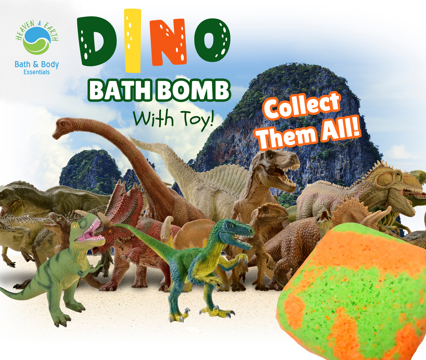 Dino Bath Bomb