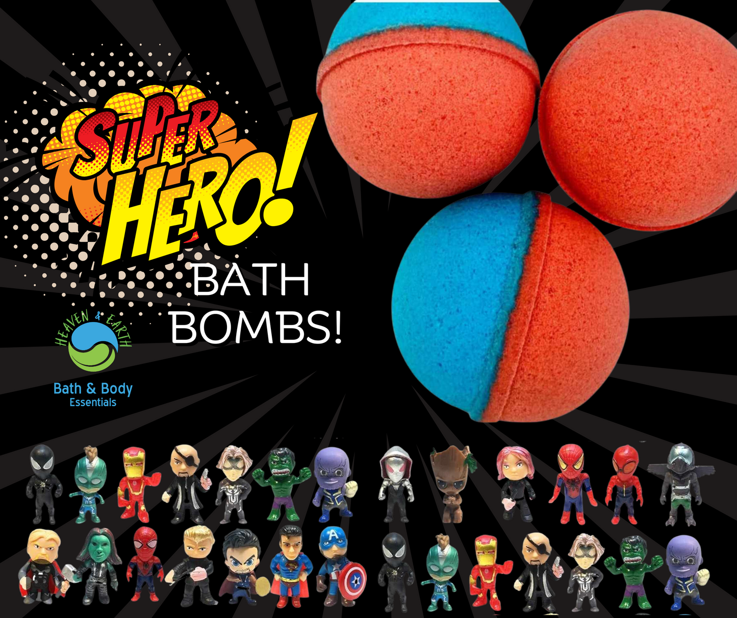 Superhero Bath Bomb