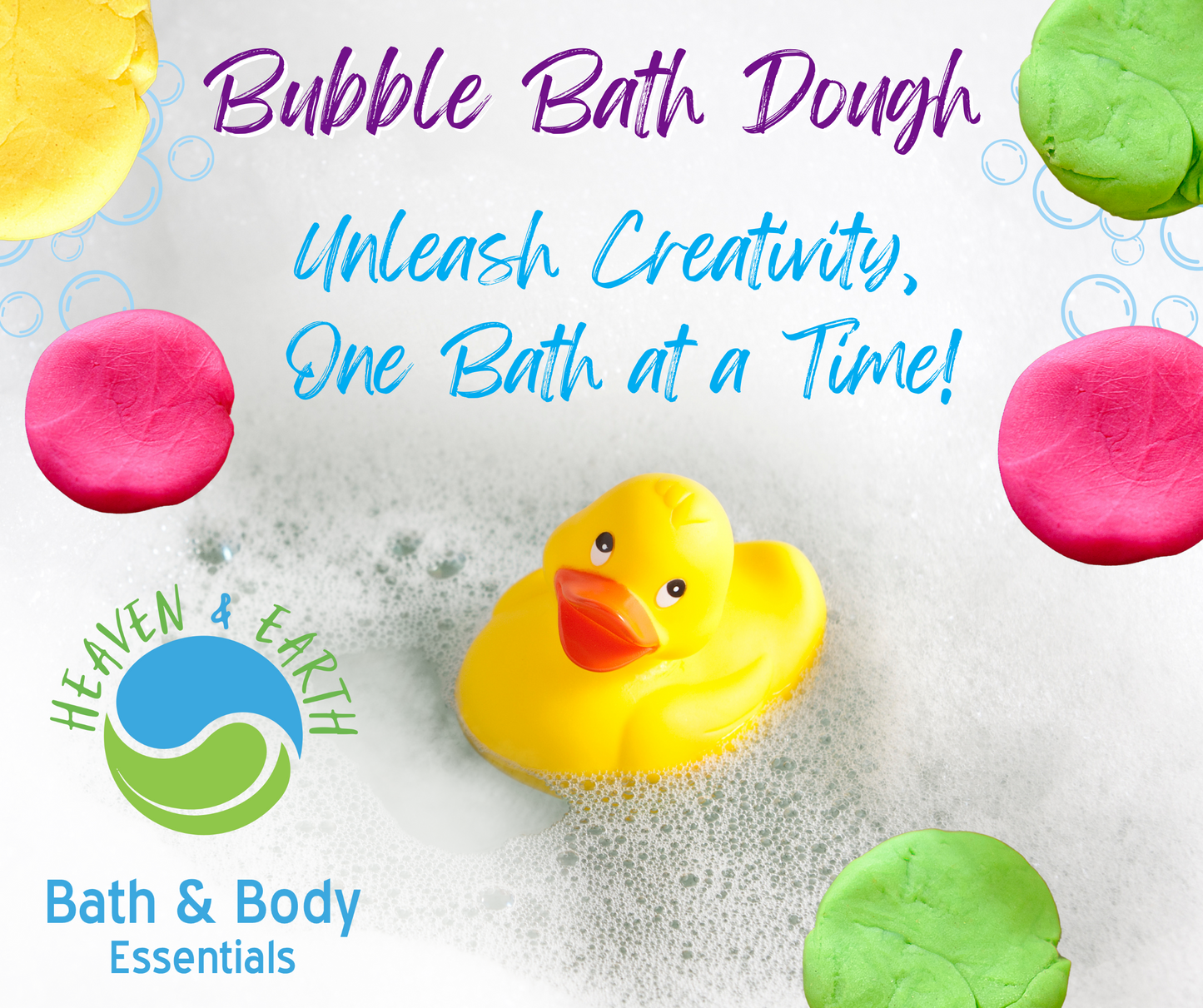 Bubble Bath Dough