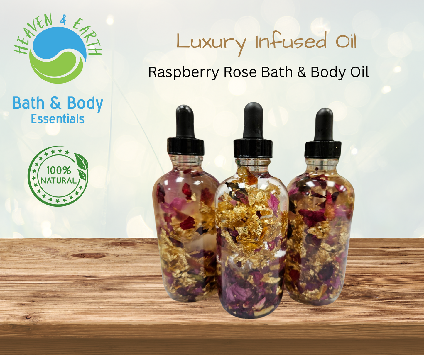 Raspberry Rose Bath & Body Oil