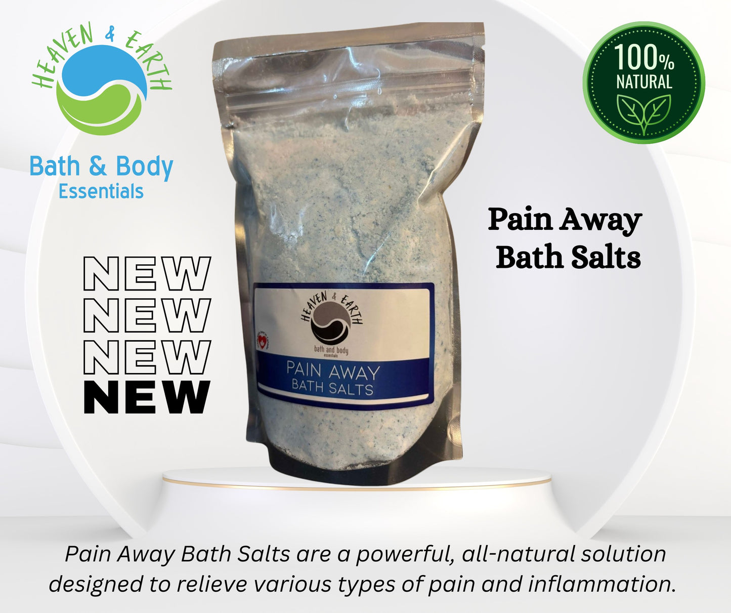 Pain Away Bath Salts