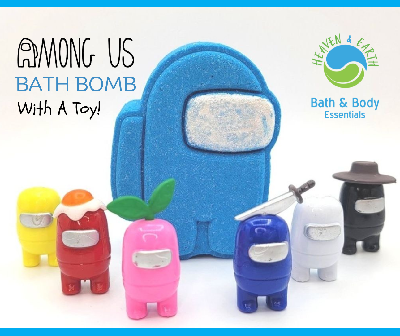 Among Us Bath Bomb