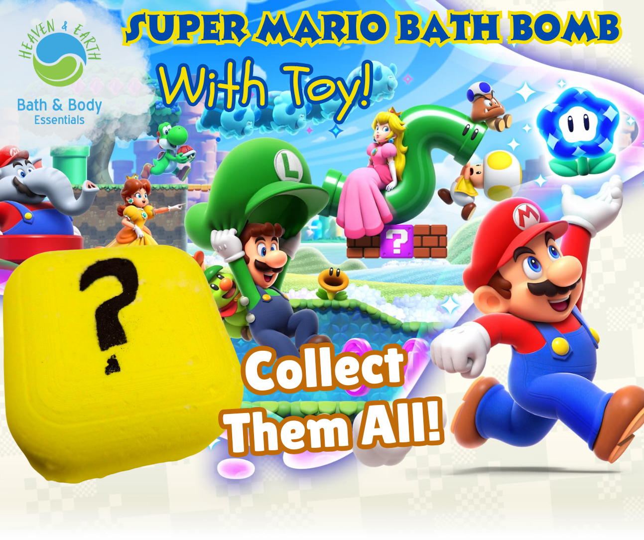 Super Mario Bath Bomb