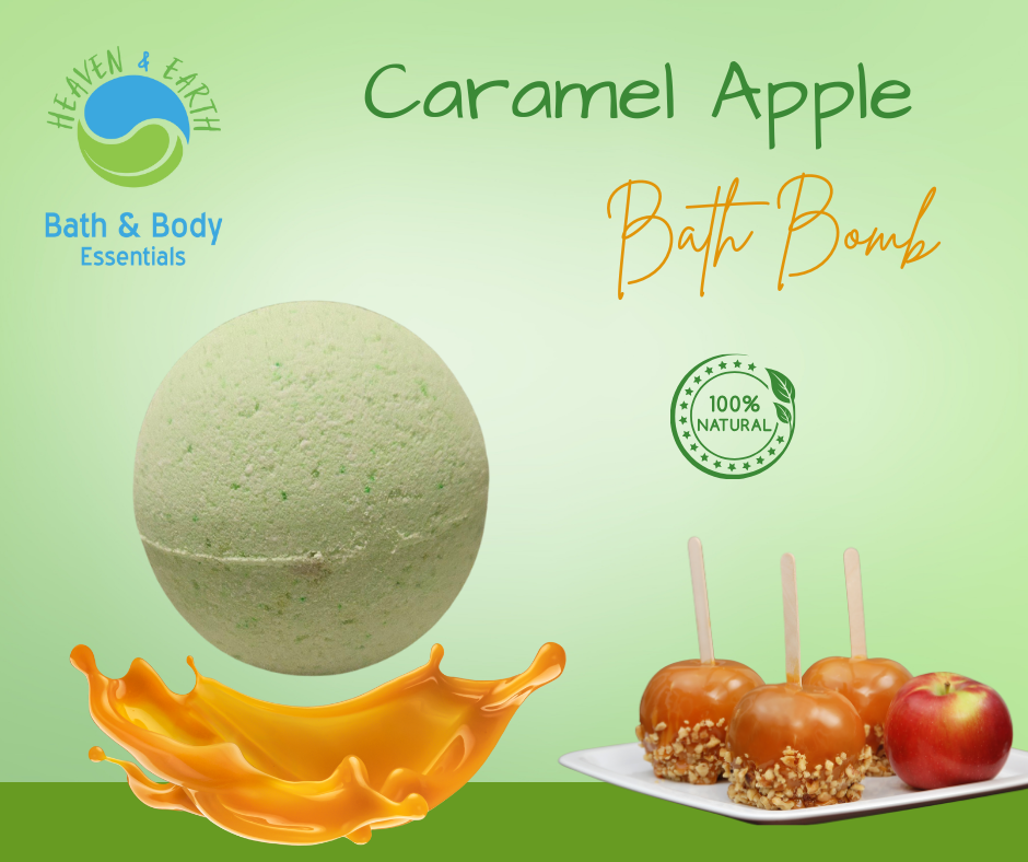 Caramel Apple Bath Bomb
