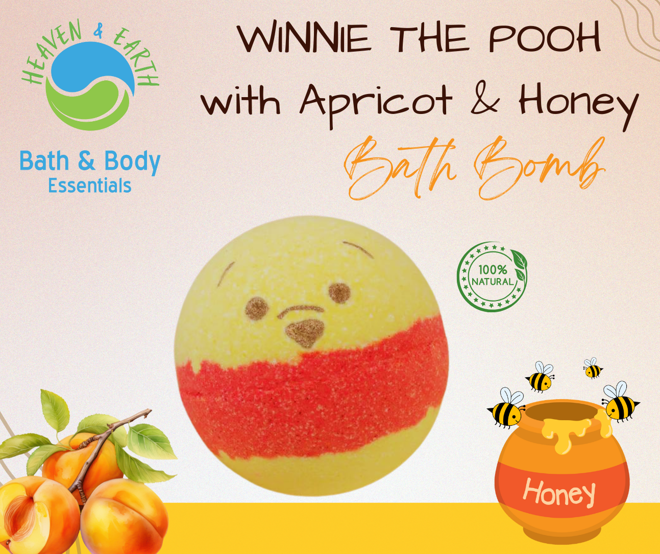 Winnie The Pooh Bath Bomb