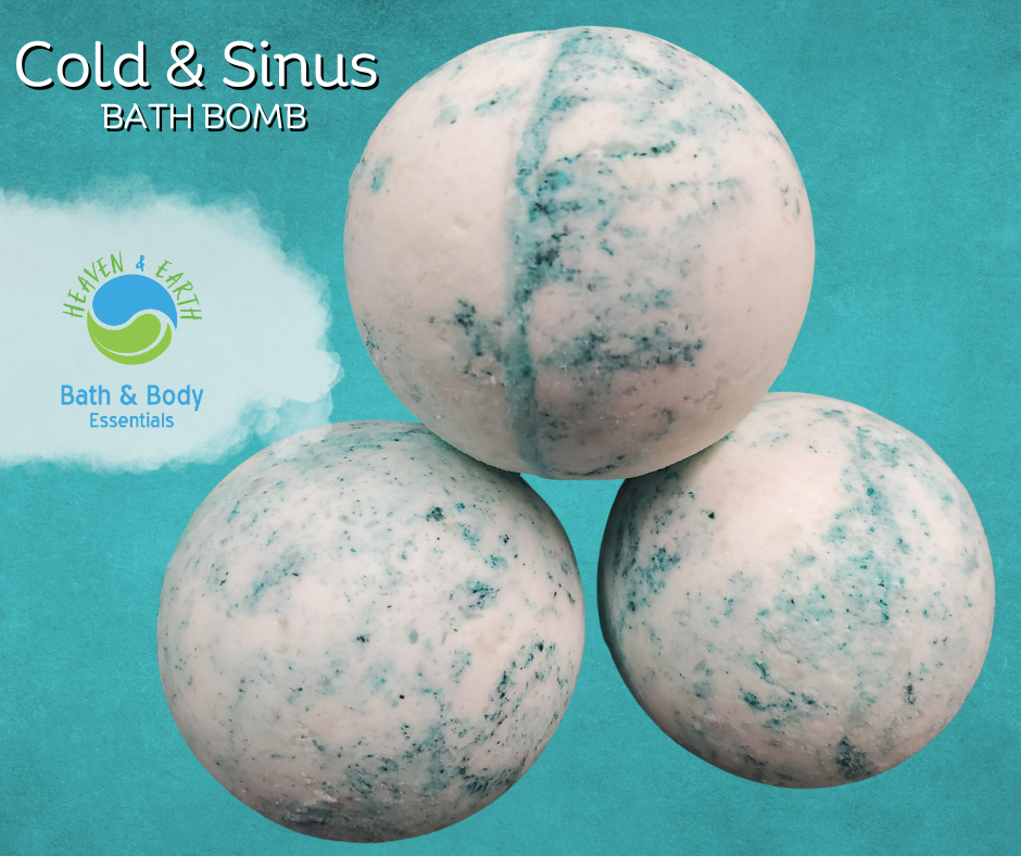 Cold And Sinus Bath Bomb